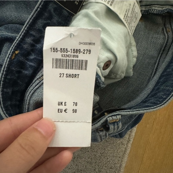 NWT ABERCROMBIE & FITCH SIMONE HIGH RISE SUPER SKINNY RIPPED JEANS - 27 - Picture 5 of 11